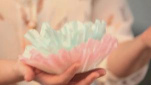 Dip-Dyed Coffee Filter Flowers