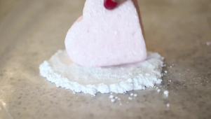 DIY Heart-Shaped Marshmallows