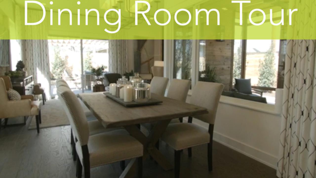 Tour the Dining Room from HGTV Smart Home 2015