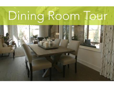 Tour the Dining Room from HGTV Smart Home 2015