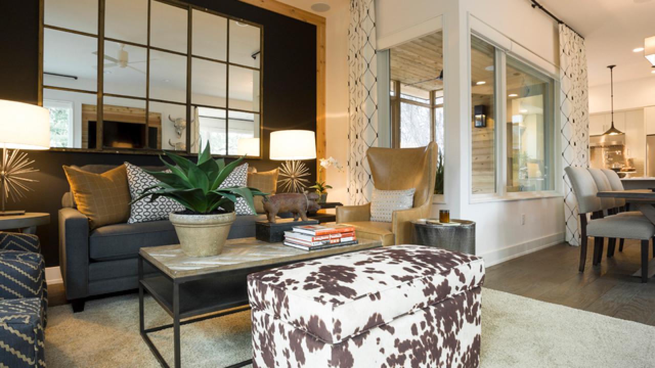 Tour the Living Room from HGTV Smart Home 2015