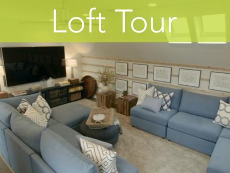 Tour the Upstairs Loft from HGTV Smart Home 2015