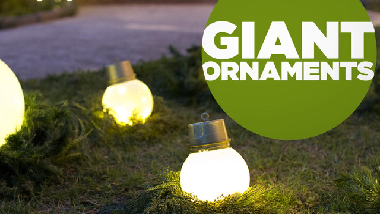 Lighted Outdoor Ornaments