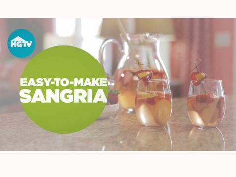 Easy-to-Make White Wine Sangria