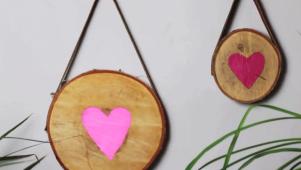 Valentine's Day Wooden Art