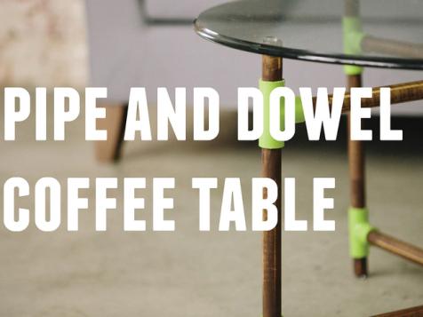 DIY PVC Pipe Coffee Table