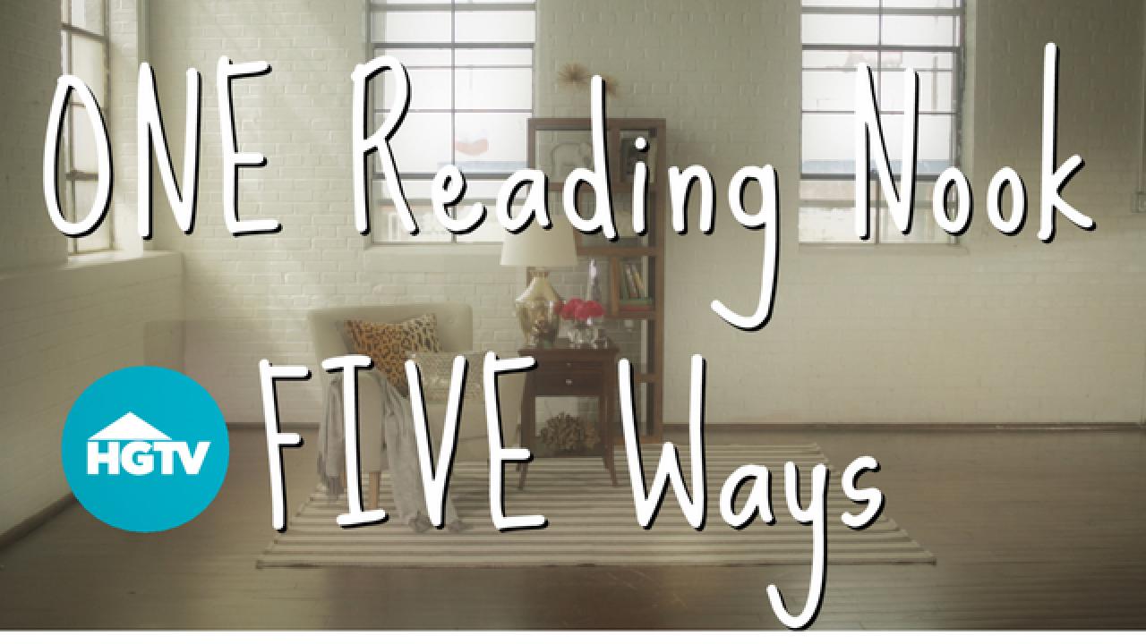 Style a Reading Nook Five Ways