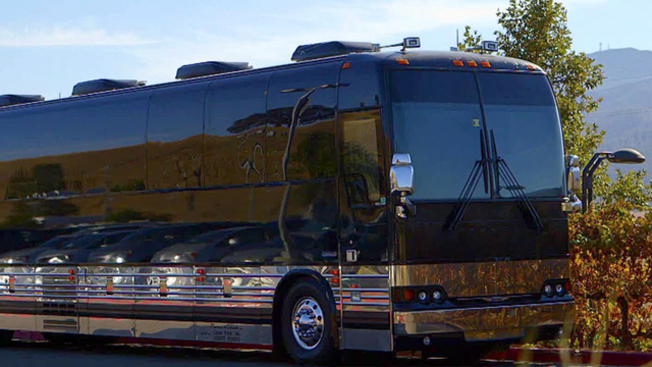 Kenny Rogers's Tour Bus