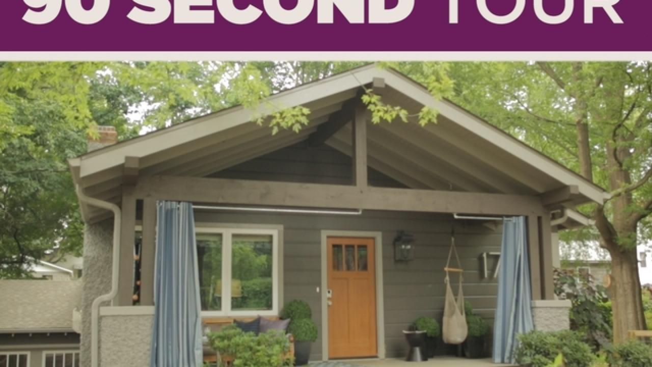 90 Second Tour From HGTV Urban Oasis 2015