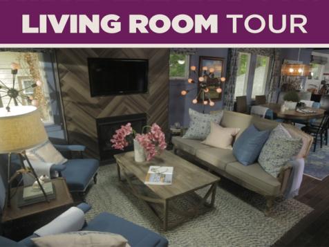 Living Room Tour From HGTV Urban Oasis 2015