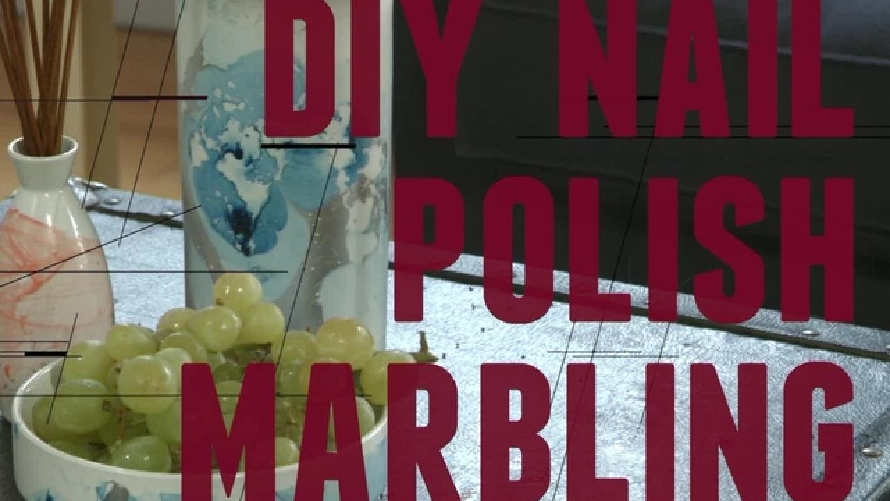 DIY Nail Polish Marbling