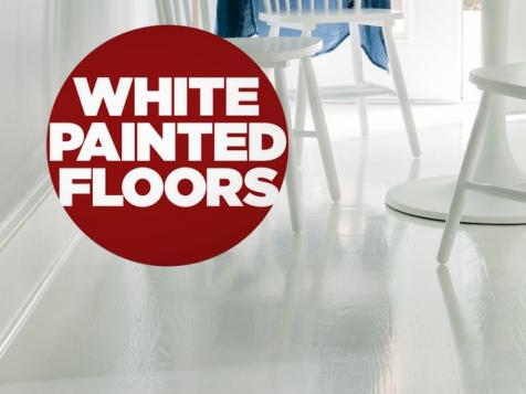 White Painted Floors? Yes!