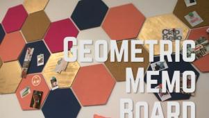 Geometric Memo Board