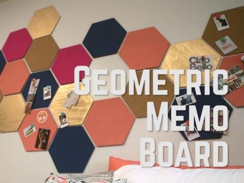 Geometric Memo Board
