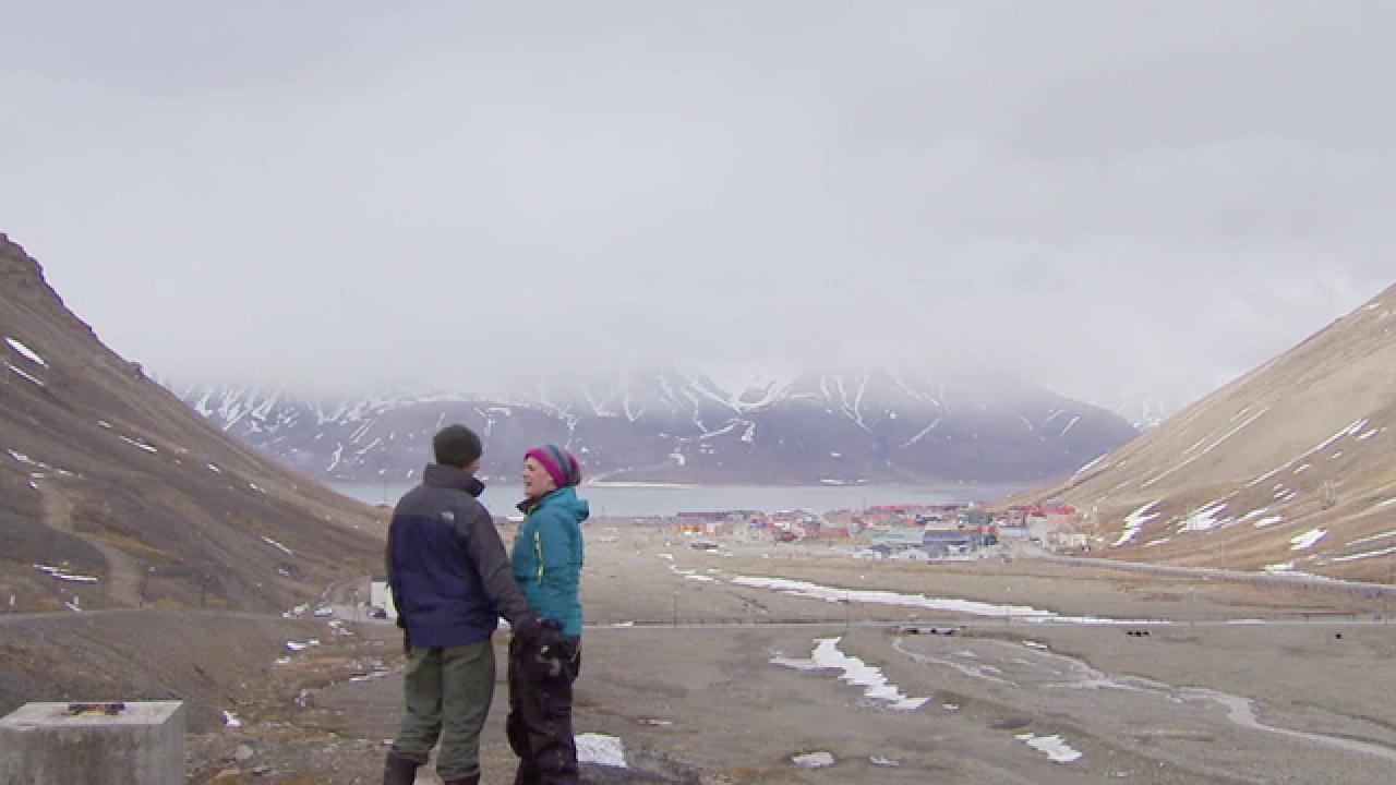 Dogsledding in Svalbard