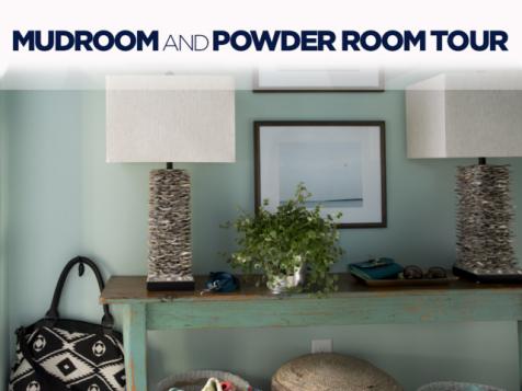 Tour the HGTV Dream Home 2016 Mudroom and Powder Room