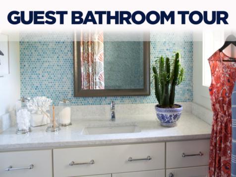 Tour the HGTV Dream Home 2016 Guest Bathroom