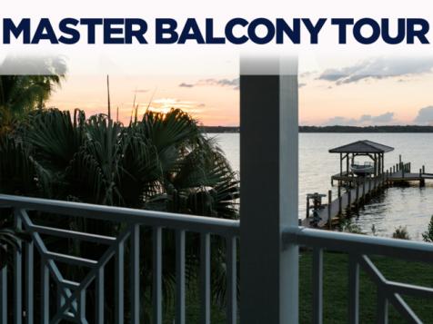 Tour the HGTV Dream Home 2016 Master Balcony