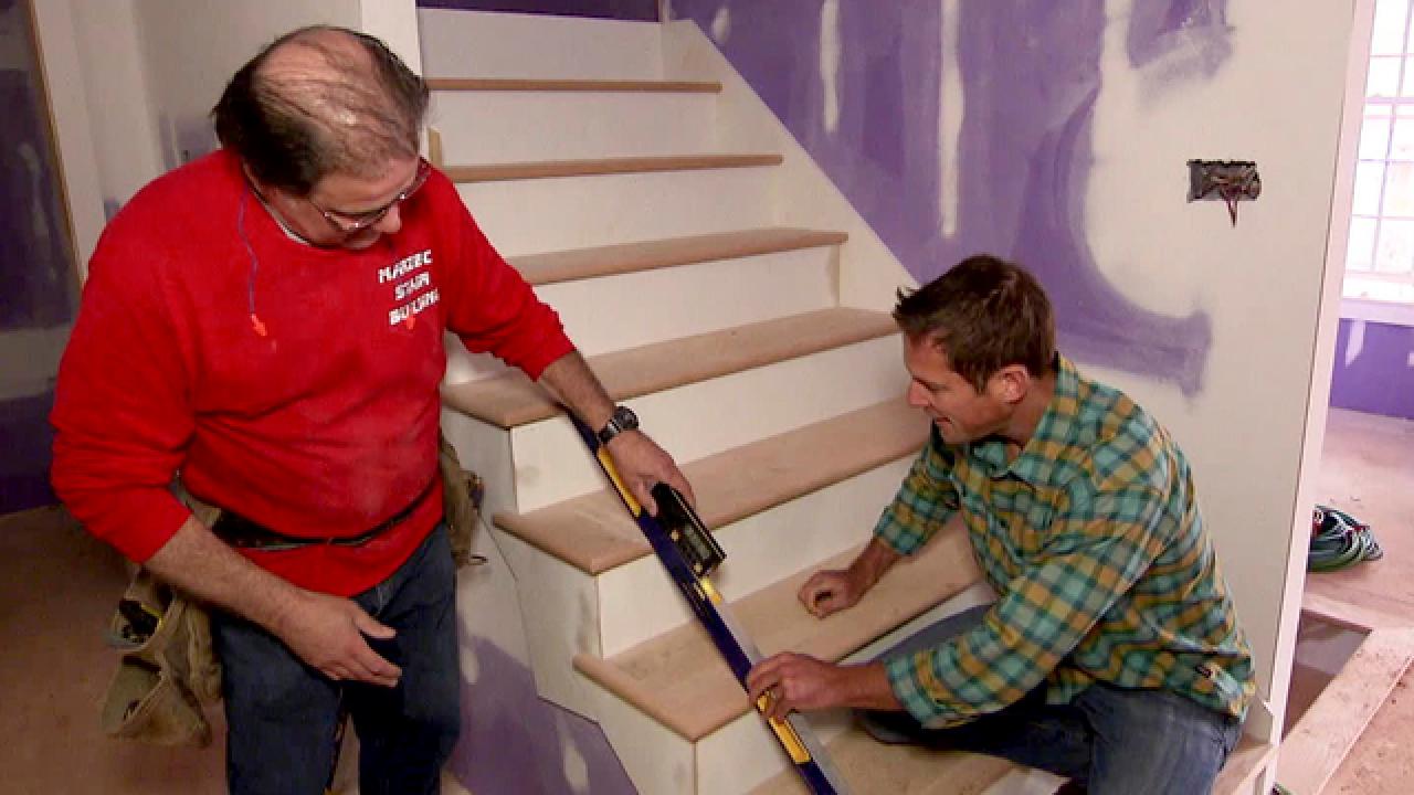 Building the Staircase at HGTV Smart Home 2016