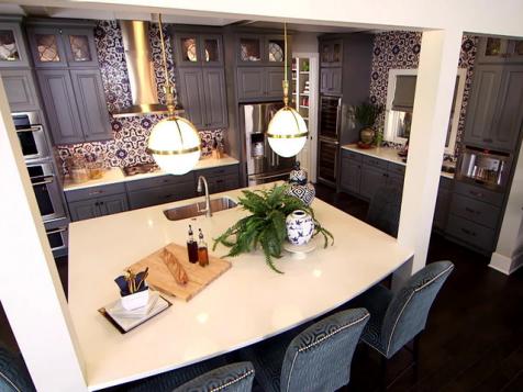A Kitchen for Entertaining at HGTV Smart Home 2016