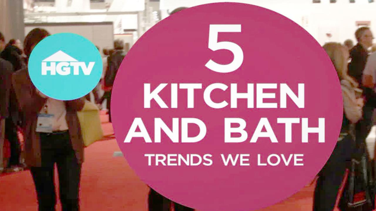 Top 5 Kitchen and Bath Trends From KBIS 2016