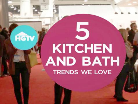 Top 5 Kitchen and Bath Trends From KBIS 2016