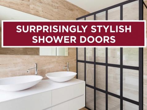 Surprisingly Stylish Shower Doors