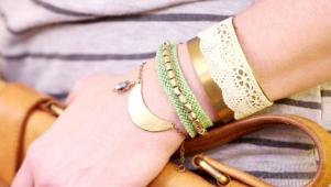 DIY Embellished Bracelets