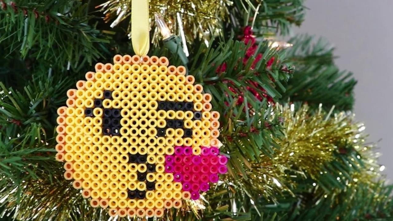 DIY Perler Bead Ornaments