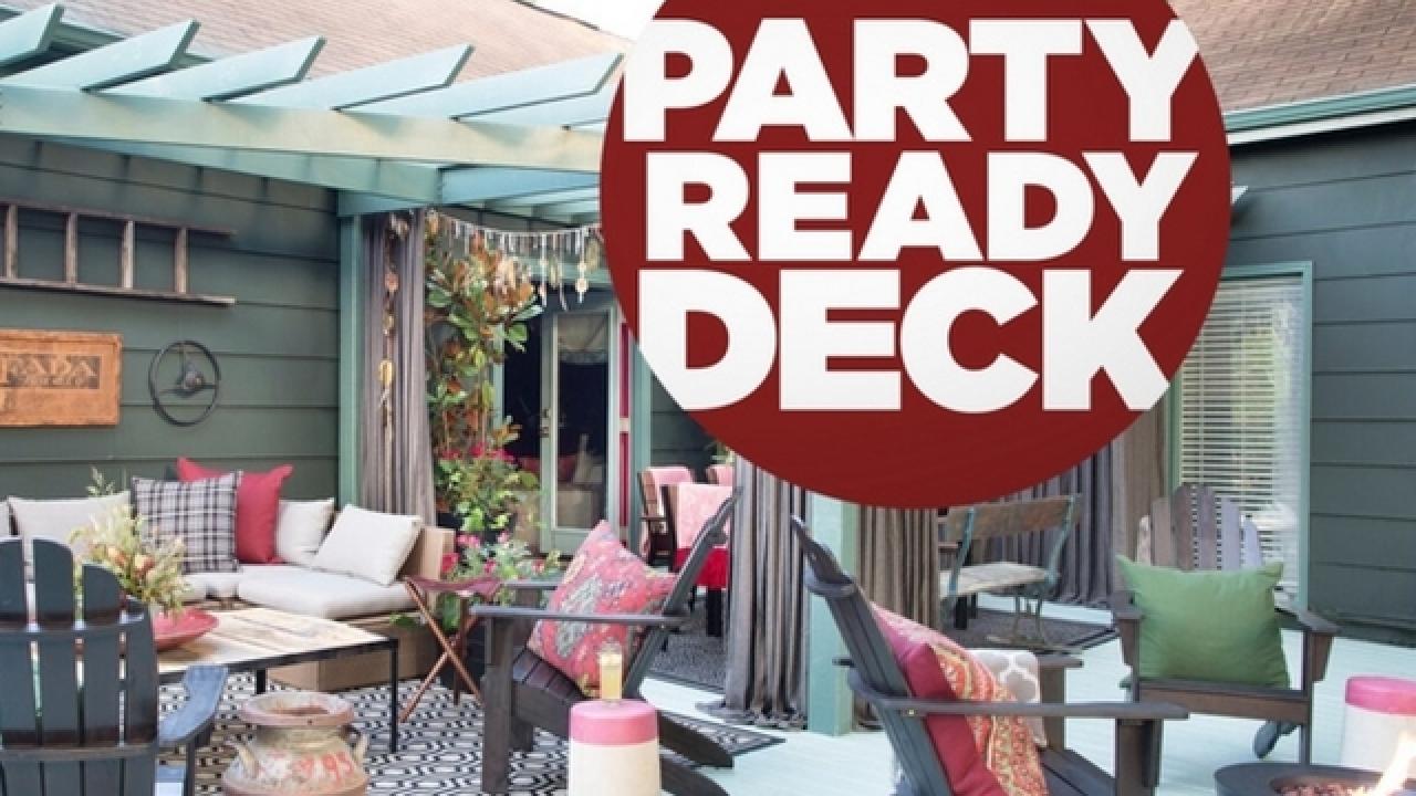 Party-Ready Deck Transformation
