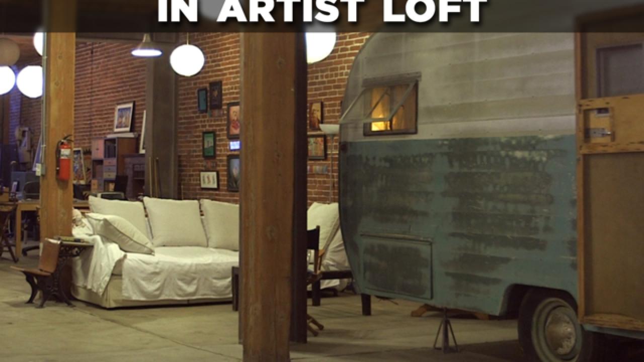 Vintage Trailer Art Loft