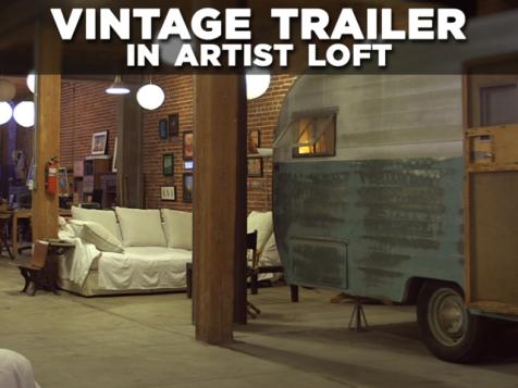 Vintage Trailer Art Loft