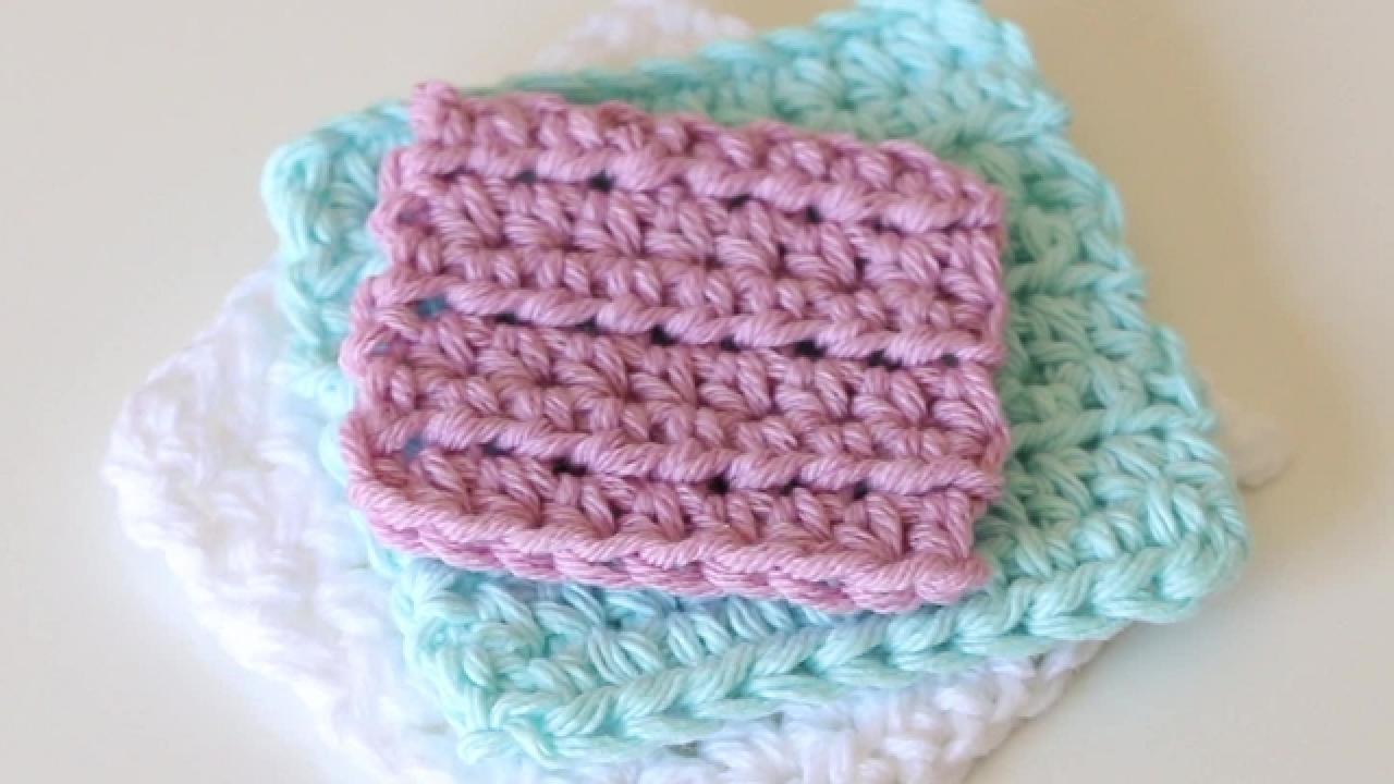 How to Crochet Face Scrubbies