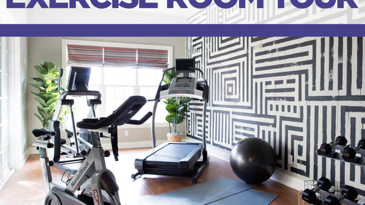 Exercise Room Tour from HGTV Smart Home 2016