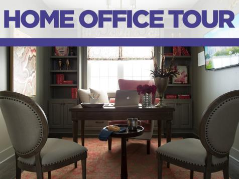 Home Office Tour from HGTV Smart Home 2016