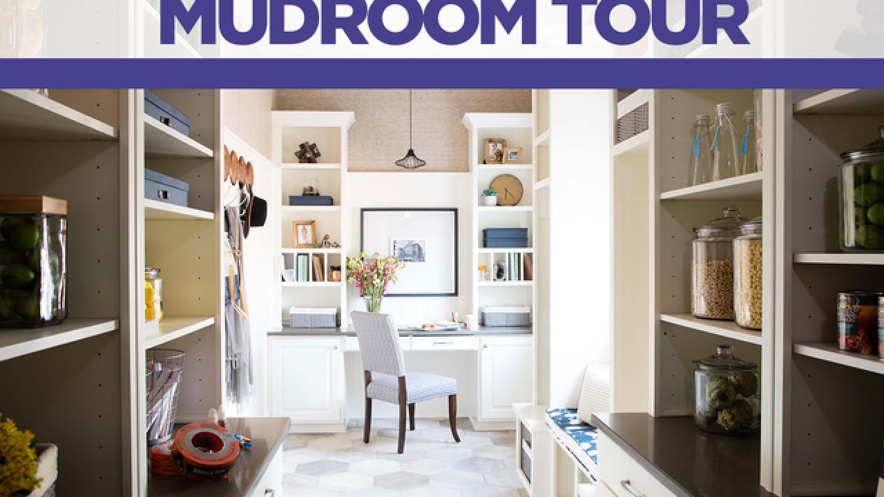 Pantry and Mudroom Tour from HGTV Smart Home 2016