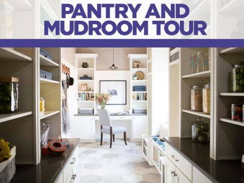 Pantry and Mudroom Tour from HGTV Smart Home 2016