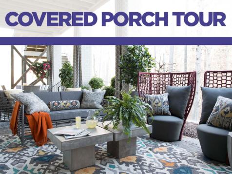 Covered Porch Tour from HGTV Smart Home 2016
