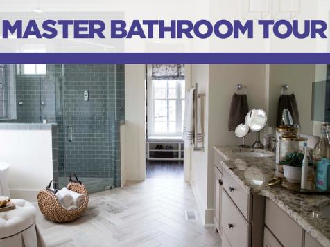 Luxurious Master Bathroom from HGTV Smart Home 2016
