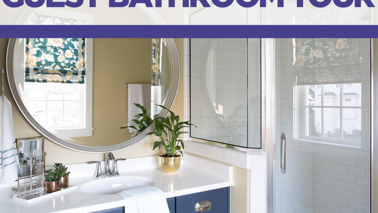 5 Ways to Glam Up a Guest Bath from HGTV Smart Home 2016