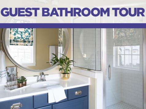5 Ways to Glam Up a Guest Bath from HGTV Smart Home 2016