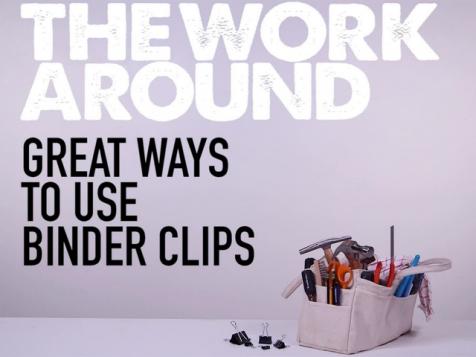 Great Ways to Use Binder Clips