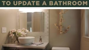 Easy Ways to Update a Bathroom