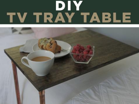 DIY TV Tray Table