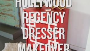 Hollywood Regency Dresser