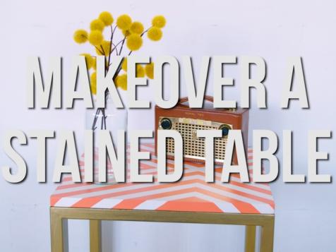Old Table Makeover