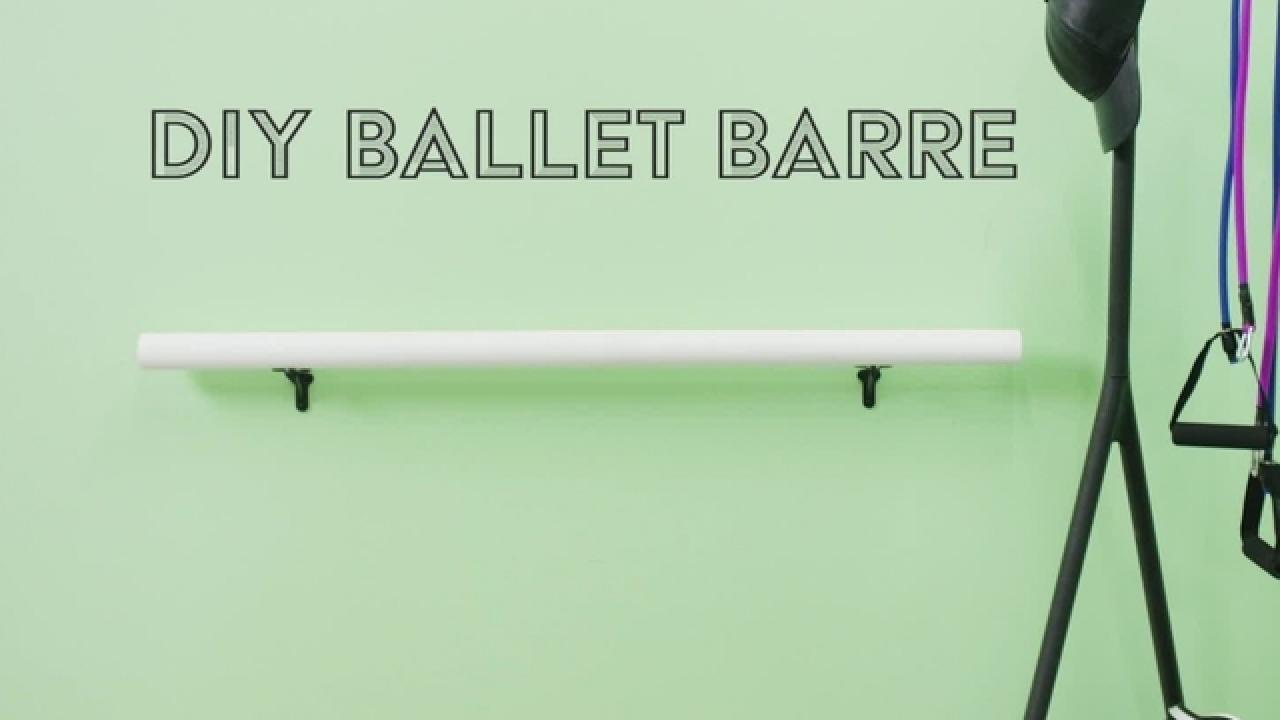 DIY Ballet Barre