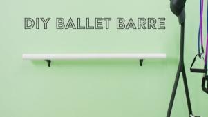 DIY Ballet Barre