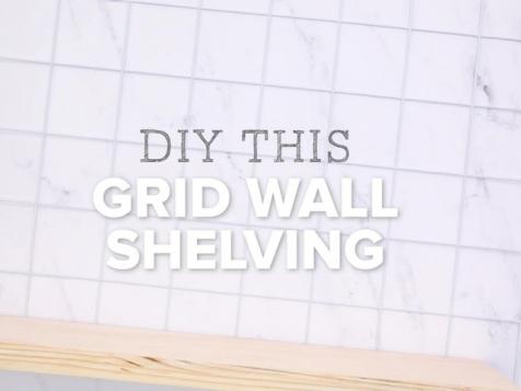 Grid Wall Shelving