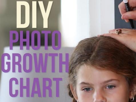 DIY Photo Growth Chart